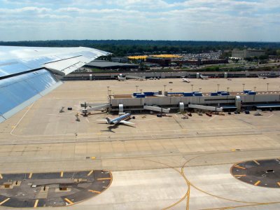 Taking off from St. Louis