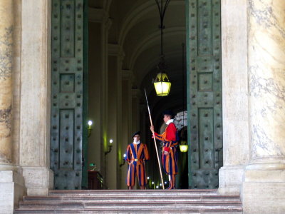 St Peter's - Vatican Swiss Guards