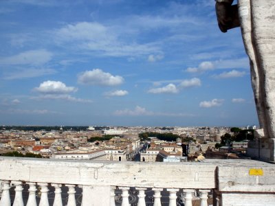 St Peter's - On the roof