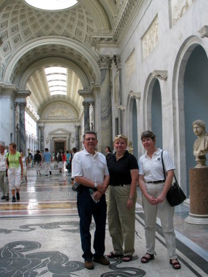 Vatican - Dad, Sandy & Sue