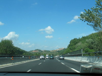 Heading to Tuscany