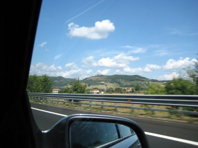 Heading to Tuscany