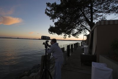 Waiting for Sunset; Harbor Island