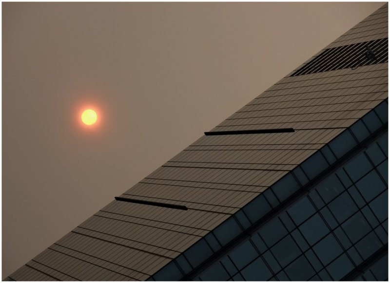 sunset in central...