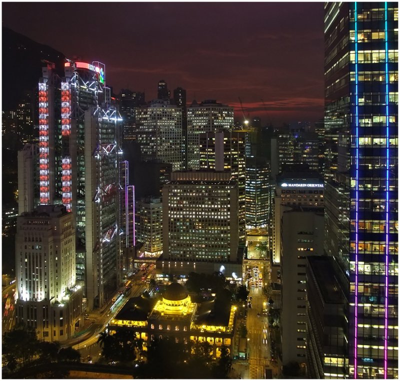 city lights...