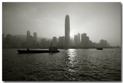 victoria harbour and the star ferry