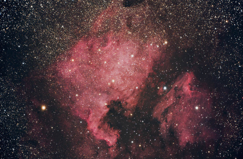 North American and Pelican Nebula - NGC7000 & NGC5040