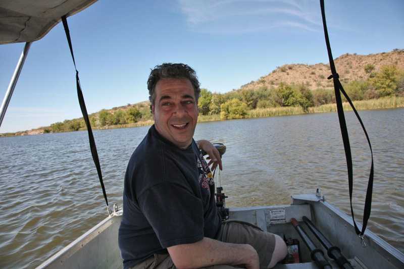 John at the Helm