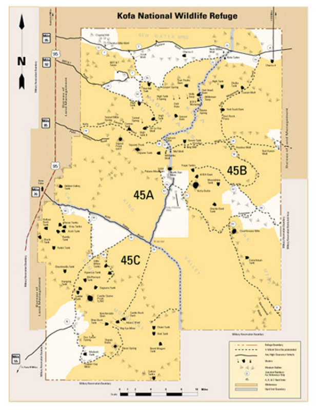 Map of KOFA