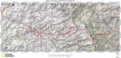 Dugas to Verde River Route