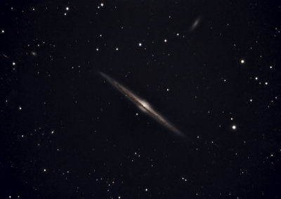 NGC 4565 Edge On Galaxy