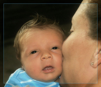 Sweet Kisses - Mommy love Lucas
