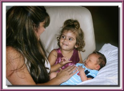 Aunt Rita, Jocyln, and baby Lucas