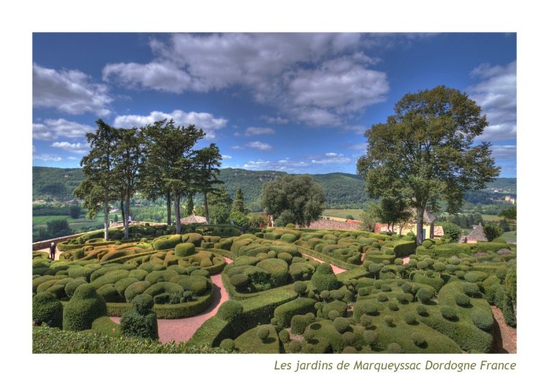 	 Gardens Marqueyssac Dordogne France