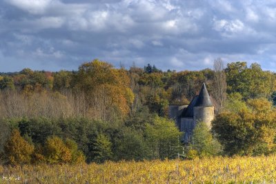 Le chateau  des Hories Gironde France