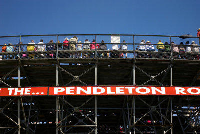 Viewing stands.