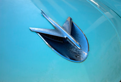 Buick Special hood ornament, Holbrook, AZ.