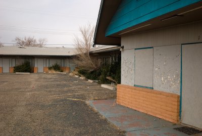 Abandoned motel, Holbrook, AZ.