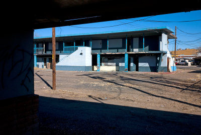 Abandoned motel, Holbrook, AZ.