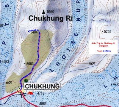 Khumbu Side Trip Maps