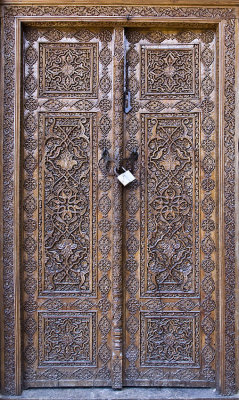 Samarkand - Carved door