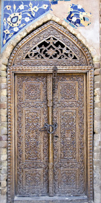 Samarkand - Carved door