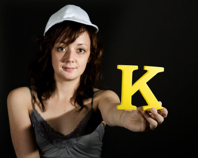Look at me with your K