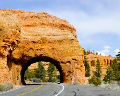 On the road before Bryce Canyon
