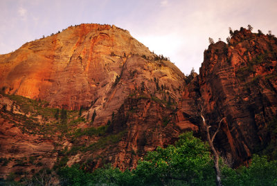 Utah, Zion National Park with my eyes