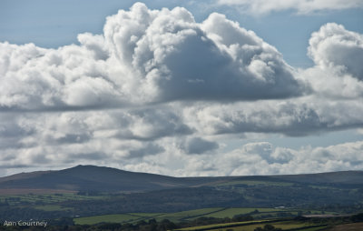  Clouds over Dartmoor