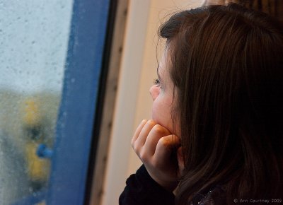 Watching the rain