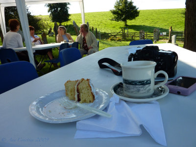 Morning Coffee in the Churchyard