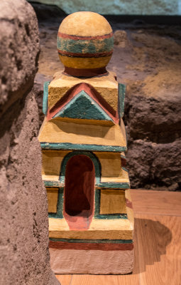 Painted stonework