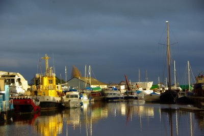 Safely moored