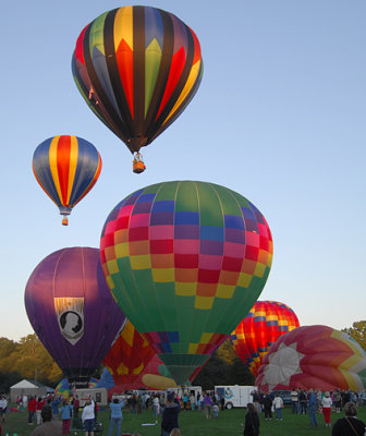 Morning Balloon Launches