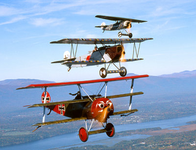 Three Fokkers Over River 323C35.jpg