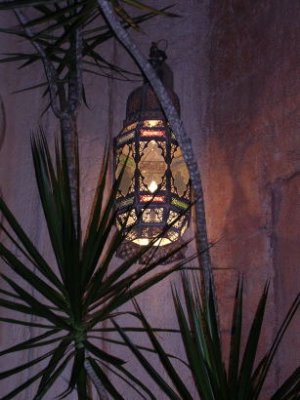 Moroccan light.