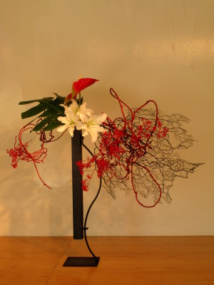 Sogetsu Ikebana display 2.