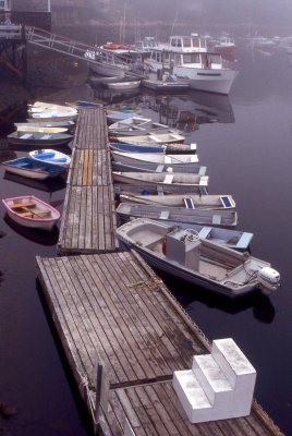 Maine boat dock
