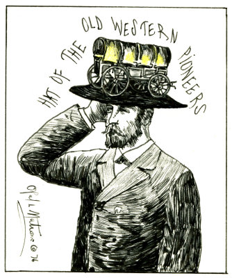 Hat of the Old Western Pioneer