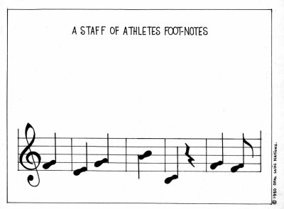 Staff of Athletes Foot-Notes