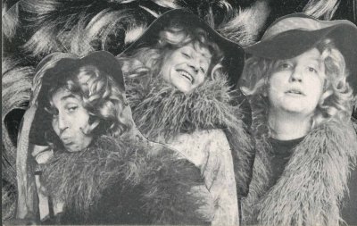 Three in Drag:  Opal Nations - Pat Tavenner - Irene Dogmatic-1973