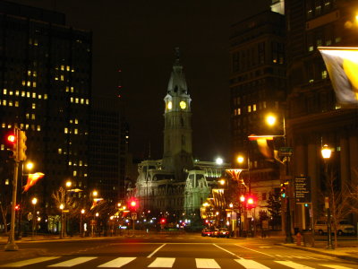 City Hall from Ben Franklin Parkway