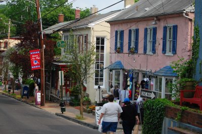 Side Street in New Hope