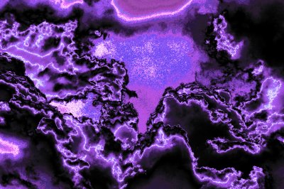 Surreal CloudScape or Interstellar Lightning Storm