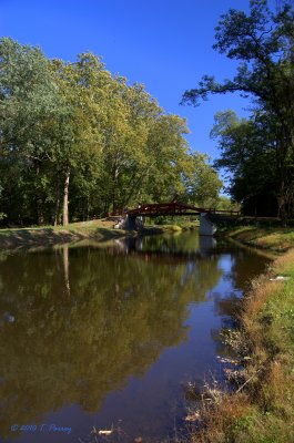 delaware canal - early fall