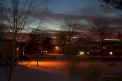 winter evening