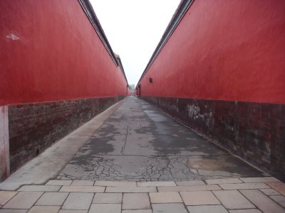 The servants access lanes, the Forbidden City