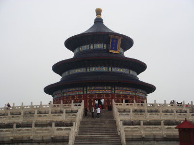 The Temple of Heaven, the only buildings allowed to have blue roofs