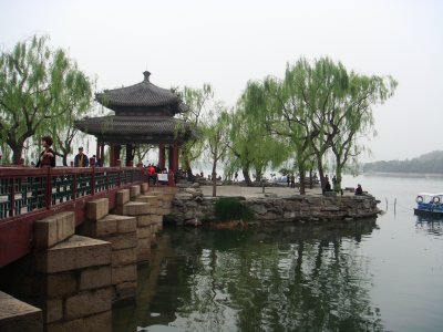The Summer Palace lake and Prayer Pagoda